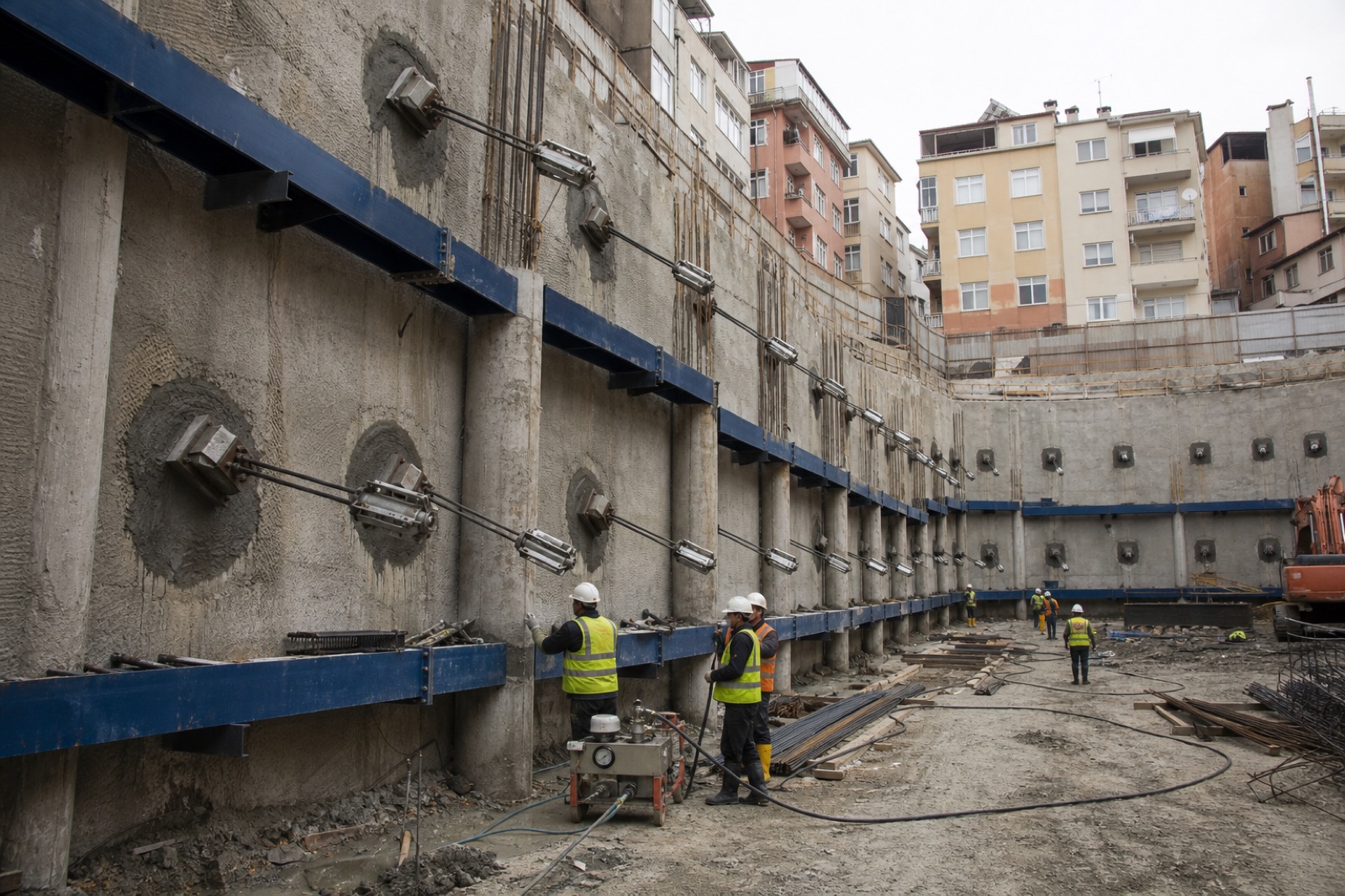 Enjeksiyon için geoteknik saha planlaması