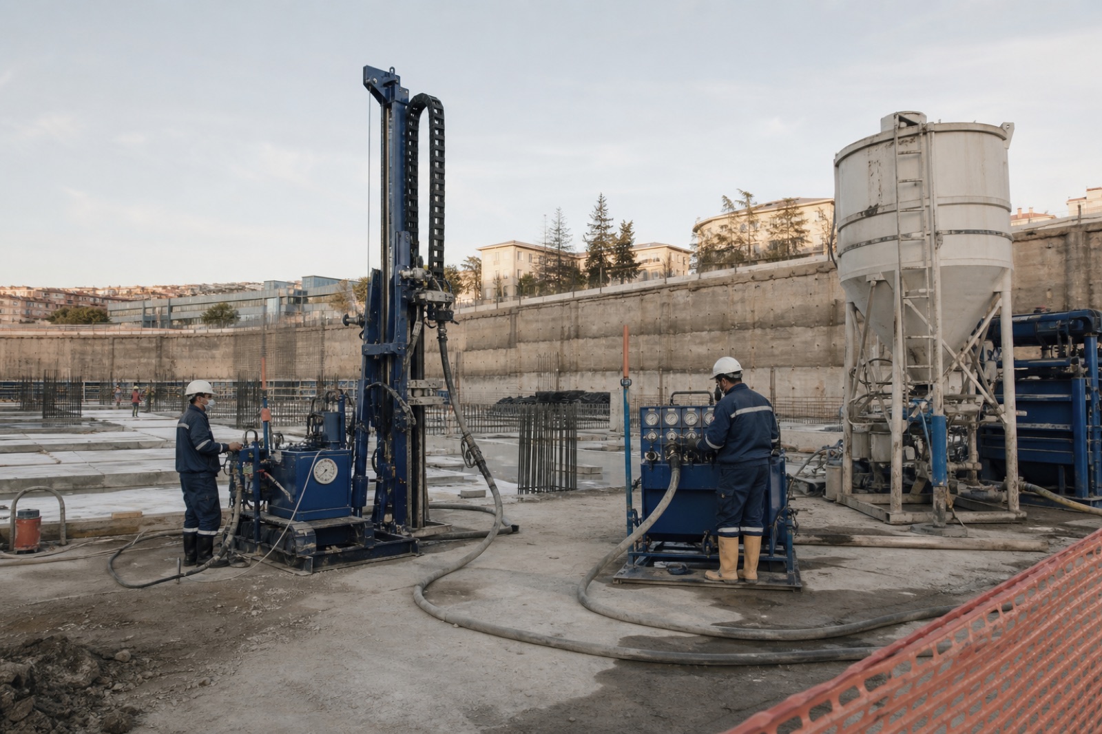 Mini Kazık için geoteknik saha planlaması